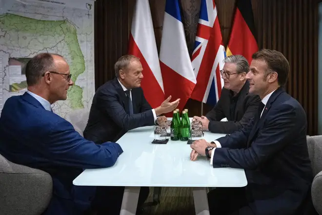 Read more about the article A Coalition of the willing between Leaders of Germany, France, the UK and Poland in Kyiv by Megan Owen