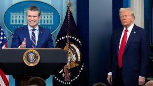 Read more about the article Hegseth orders to stop arms supplies to Ukraine by Katy Moore.