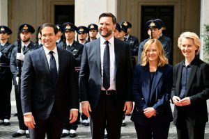 Read more about the article Vance meets with Zelenskyy in Rome by Megan Owen.