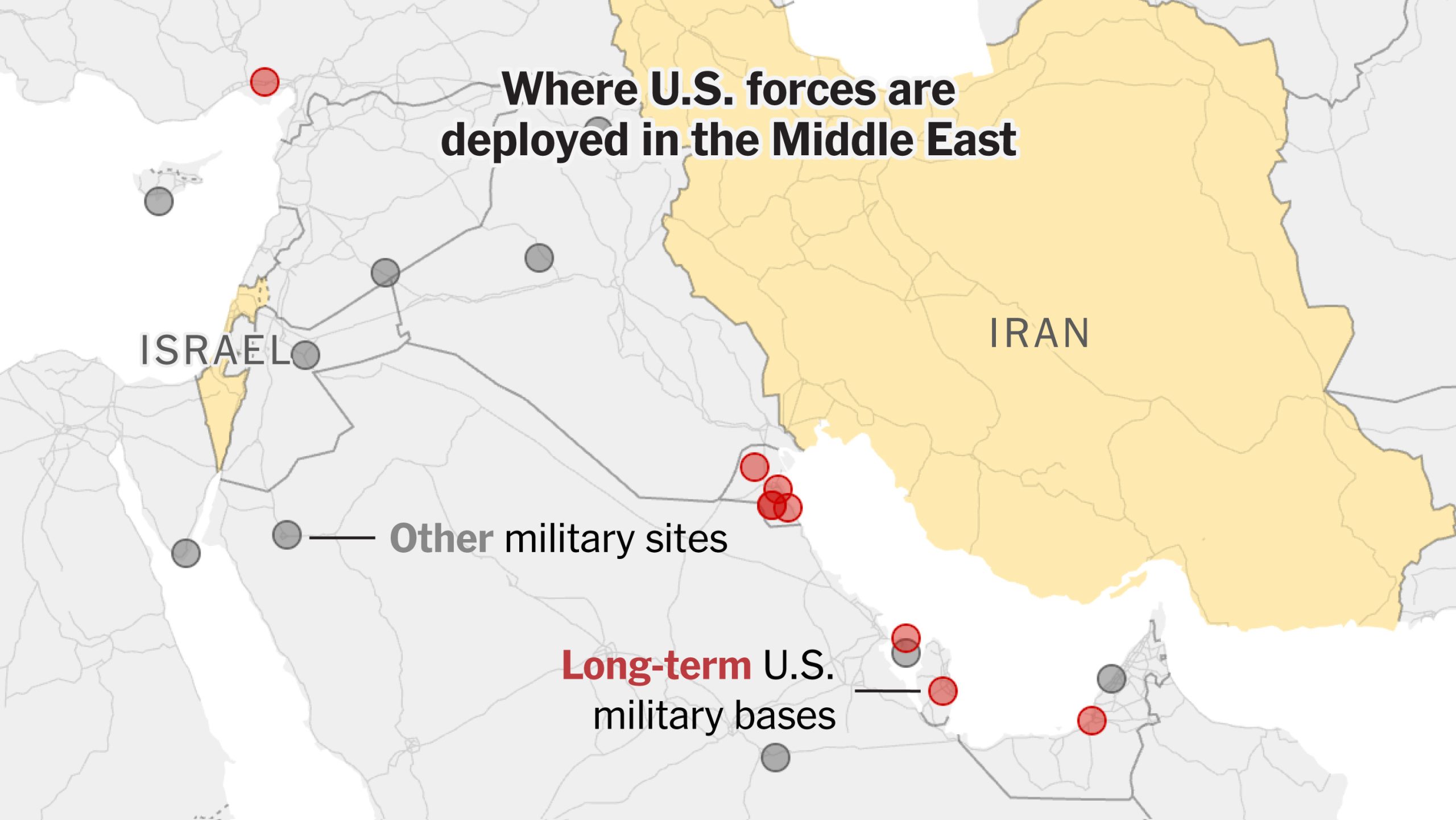 You are currently viewing Iran plans strikes against U.S. military sites across the region if Trump joins the conflict by Carl Montel.