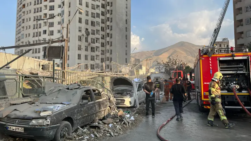 Read more about the article Iran fires drones at Israel after IDF strikes hit nuclear and military targets by Carl Montel