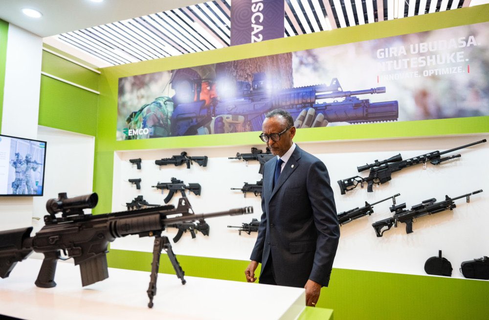 Read more about the article Rwanda Unveils Locally Made Weapons by Ehud Jones.