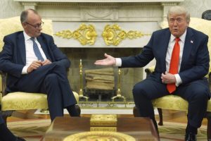 Read more about the article Merz, the Germany’s Chancellor, ‘highly pleased’ with discussions with Trump by Megan Owen