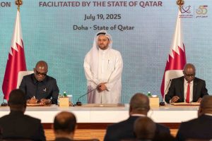 Read more about the article DR Congo and M23 Rebels agree on Declaration of Principles in Doha by Ehud Jones.