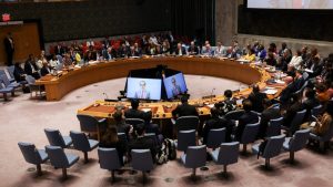 Read more about the article Sanctions on PA officials may block attendance at the UN Security Council session in September, analysts say. Carl Montel.