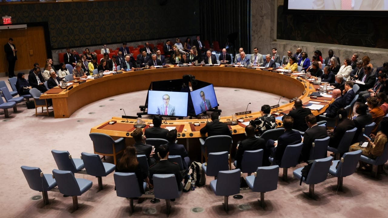 Read more about the article Sanctions on PA officials may block attendance at the UN Security Council session in September, analysts say. Carl Montel.
