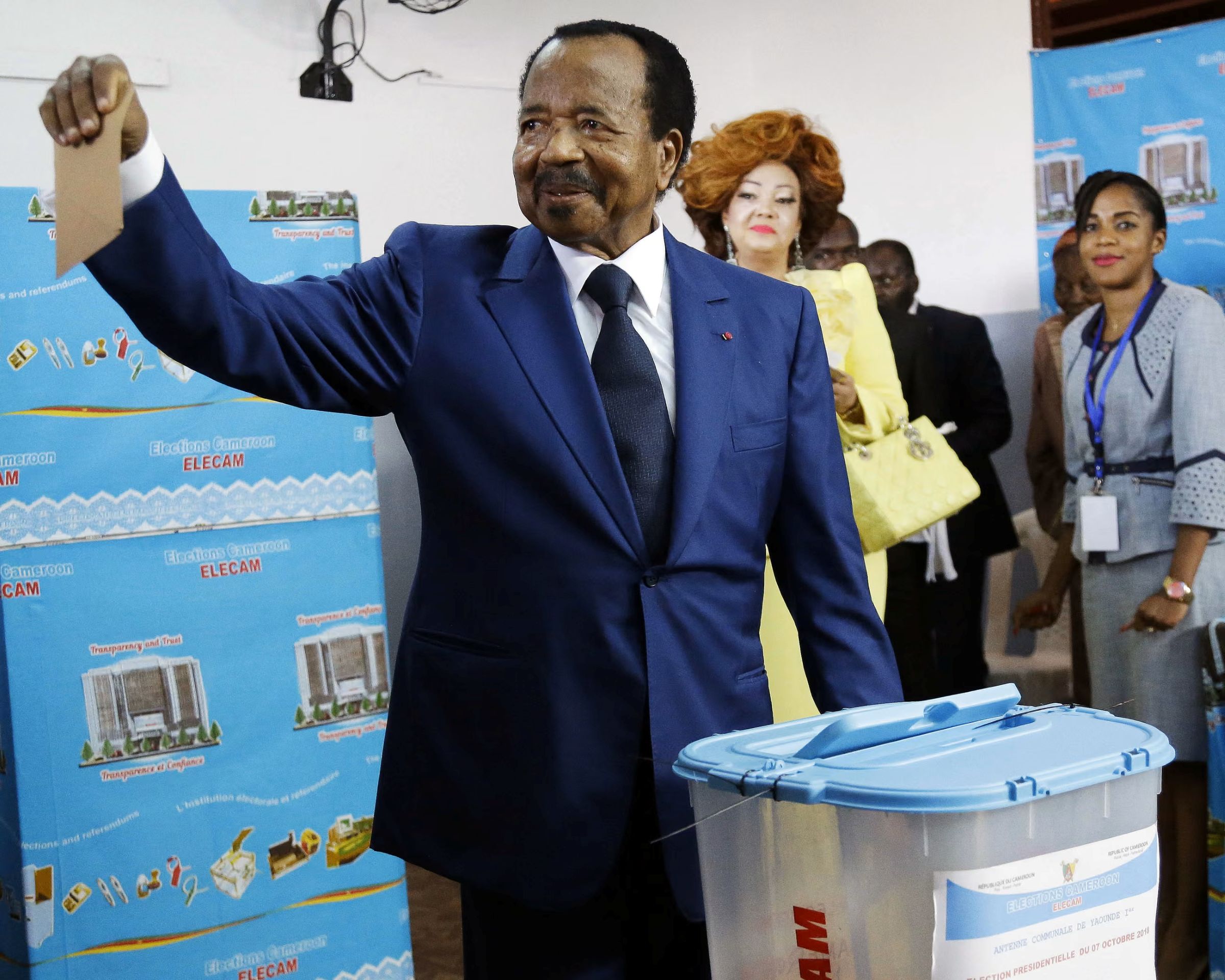 Read more about the article In Cameroon, Paul Biya has been declared the provisional winner of the presidential election. By Ehud Jones.