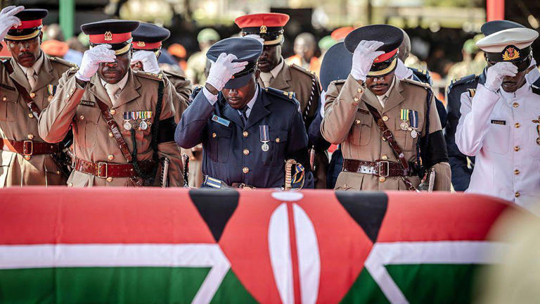 Read more about the article Kenya’s former leader Raila Odinga buried after days of national remembrance. By Ehud Jones.