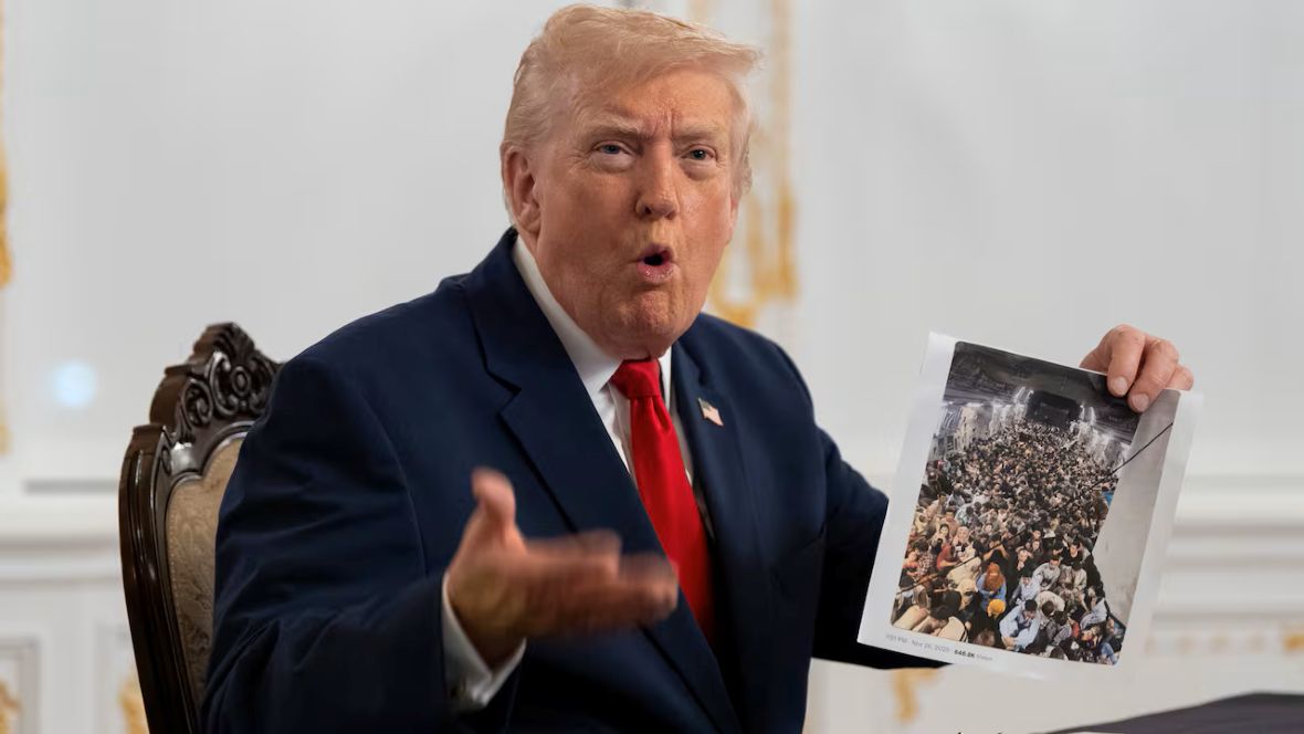 Read more about the article Trump pledges to Halt Immigration from Developing Nations after D.C. Attack. By Kathy Moore.