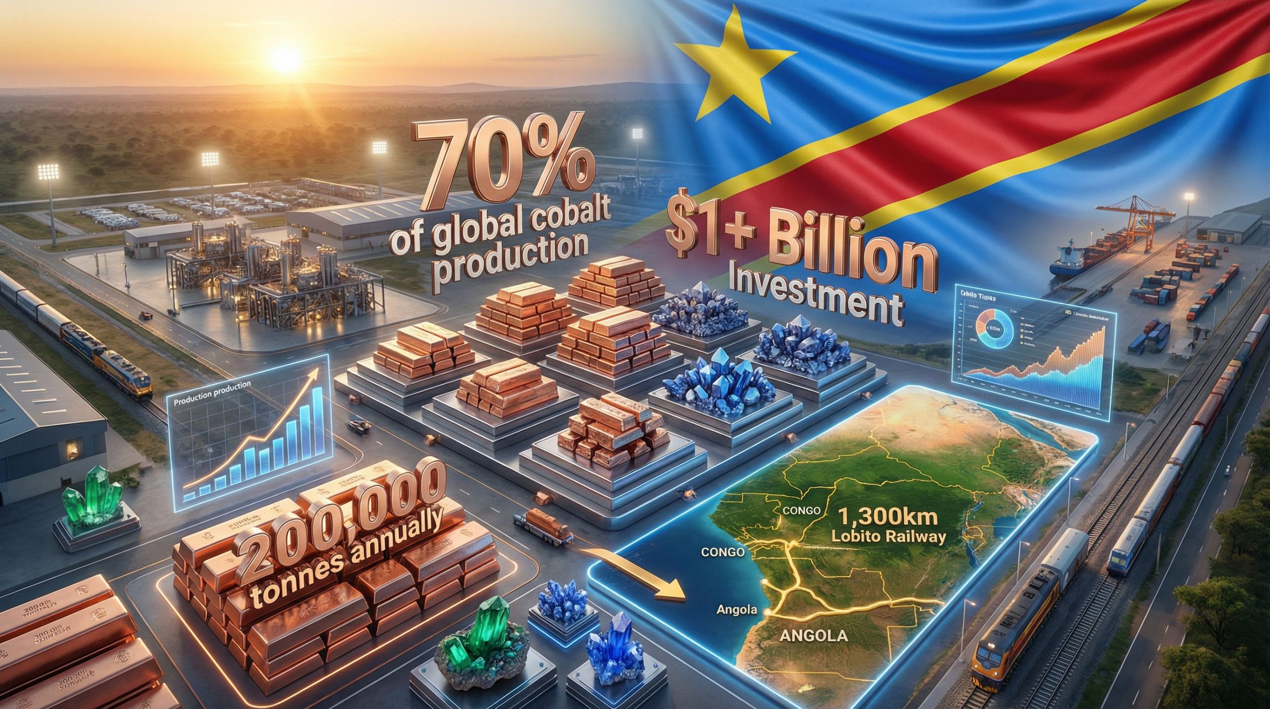 Read more about the article Congo to provide US with Mineral Project List for Investment. By Ehud Jones.