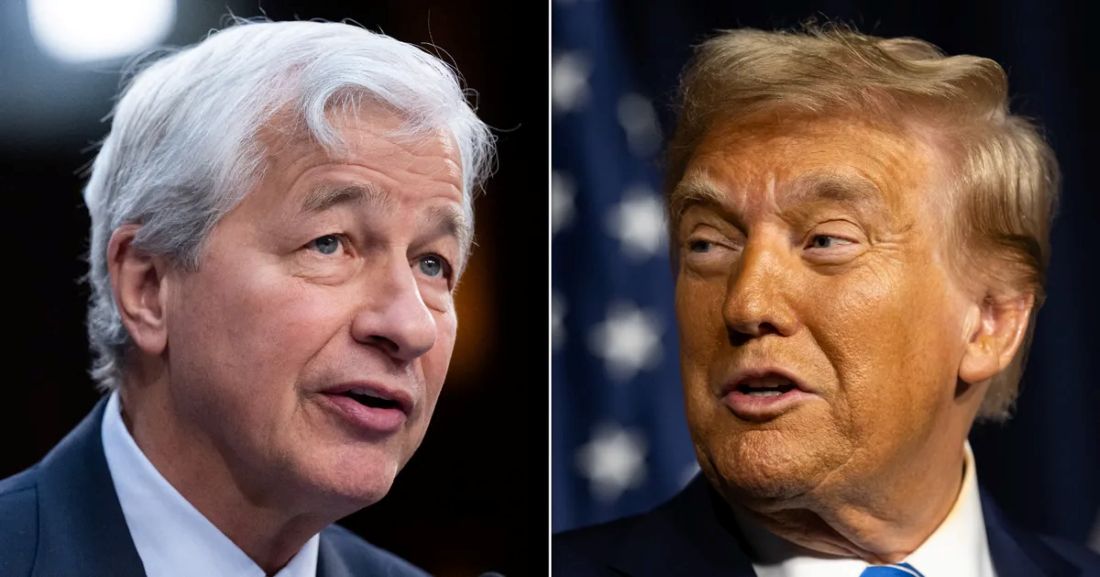 Read more about the article Trump accuses JPMorgan and CEO Dimon of Debanking in $5B Lawsuit. By Noko David