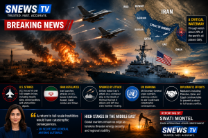 Read more about the article U.S. Launches New Strikes as Hormuz Crisis Escalates. By Swati Montel
