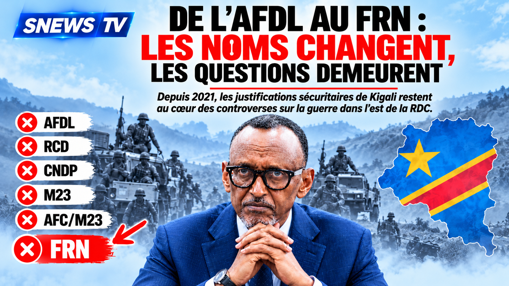 You are currently viewing From AFDL to FRN: Names change but Questions remain in DRC. By Ehud Jones.